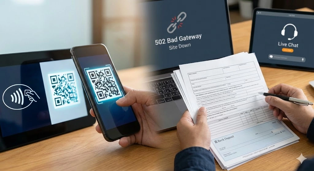 Lợi Thế Thanh Toán QR So Với Chuyển Khoản Thủ Công và Cách Xử Lý Khi Trang KUBET bị sập